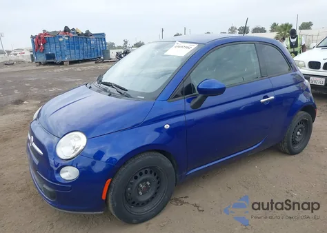 2014 Fiat 500 Pop from USA, damaged, VIN 3C3CFFAR3ET275727